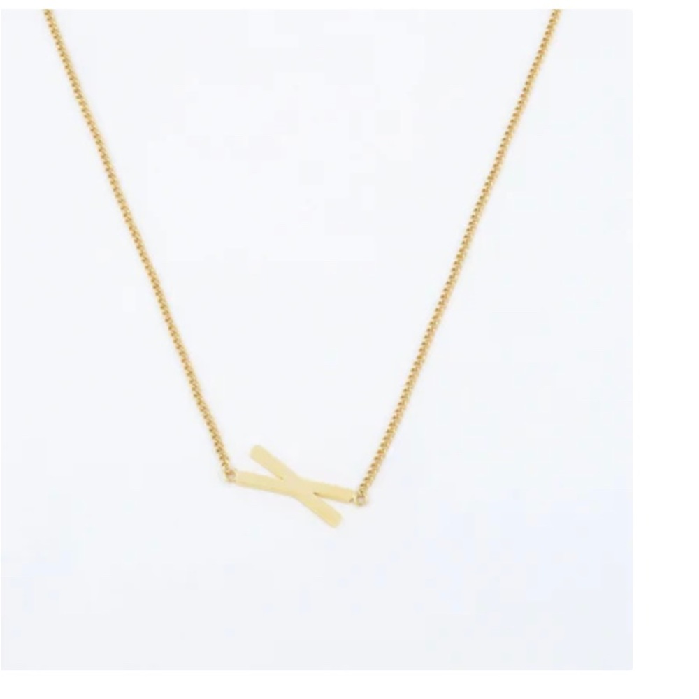 Victoria Emerson X Necklace. NWT